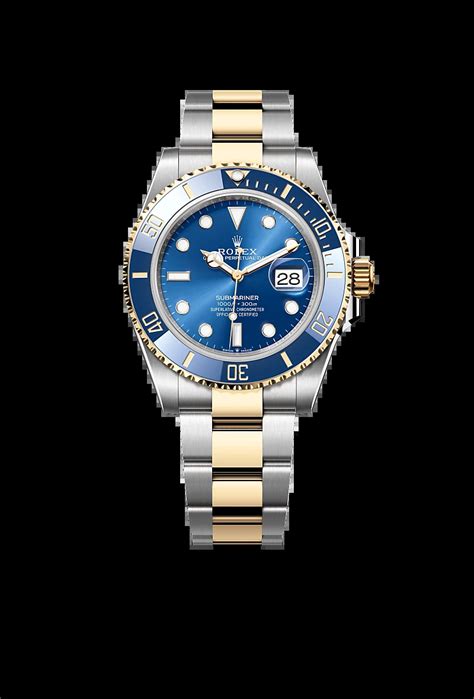 Submariner di Rolex in Rolesor giallo (combinazione di acciaio 